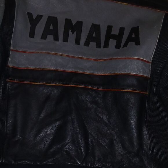Yamaha Two-Tone Leather Jacket - Picture 13 of 13